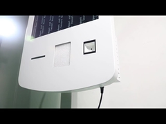 restaurant floor stand self service ordering kiosk with qr code scanner card reader thermal printer