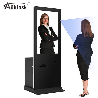 604mm LCD 터치 스크린 키오스크 인터랙티브 셀카 사진 부스 49인치