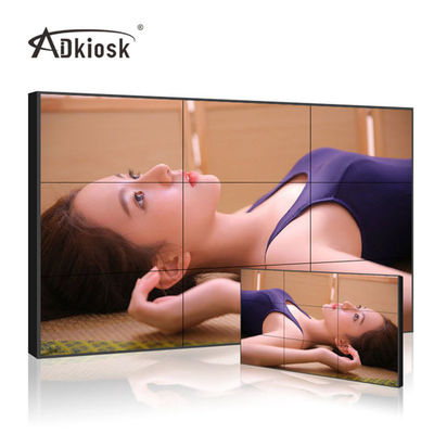 알루미늄 부류를 가진 디지털 방식으로 간판 LCD 영상 벽 전시 3.5mm 날의 날 FHD 46인치