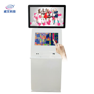 뱅킹 대화형 셀프 서비스 정보 키오스크 300니트 정전 용량