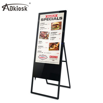 원격 제어를 가진 똑똑한 대중음식점 Foldable Lcd 디지털 방식으로 Signage 메뉴판
