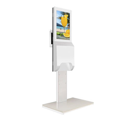 터치 디스플레이 350 cd/m2 21.5 &quot; 손 소독제 키오스크 안드로이드 7.1.2