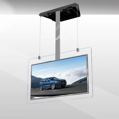 투명한 LCD 스크린 55inch OLED 양면 디지털 디스플레이를 거는 700 Nits