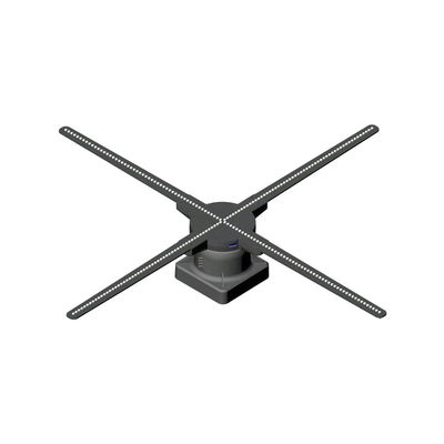 움직일 수 있는 3D 홀로그램 팬 전시 영사기 잘 고정된 디지털 방식으로 Signage 42cm
