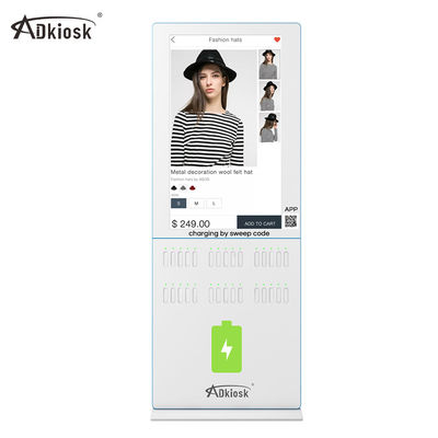 Apple Lightning/Micro USB/Type-C 3 인터페이스 올인원 휴대폰 충전 키오스크 스테이션