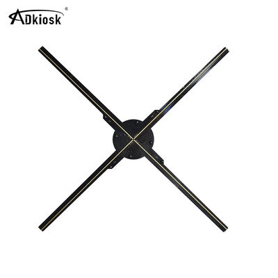 150도 시야각 3D 홀로그램 팬 디스플레이 디지털 간판 발광 다이오드 표시 팬 85cm