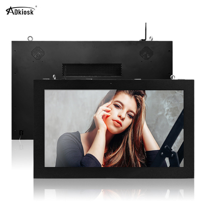 Ip65 방수 옥외 디지털 방식으로 Signage CMS WIFI 2000cd/m2 광고