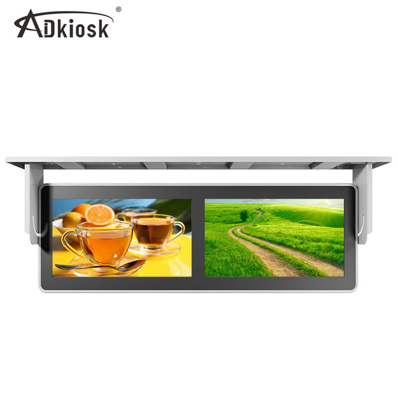 상단 장착 WiFi 네트워크가 있는 TFT 19 인치 버스 LCD 디스플레이 250 nits