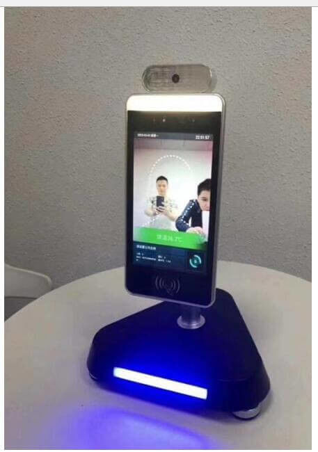 비접촉 얼굴 인식 열 접근 제한 13.5W 장거리 1.2m 높이