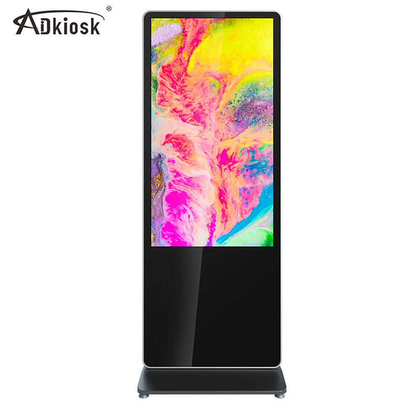 지면 대 가득 차있는 HD LCD 터치스크린 간이 건축물 55인치 디지털 방식으로 H81 메인보드 i3 i5 CPU